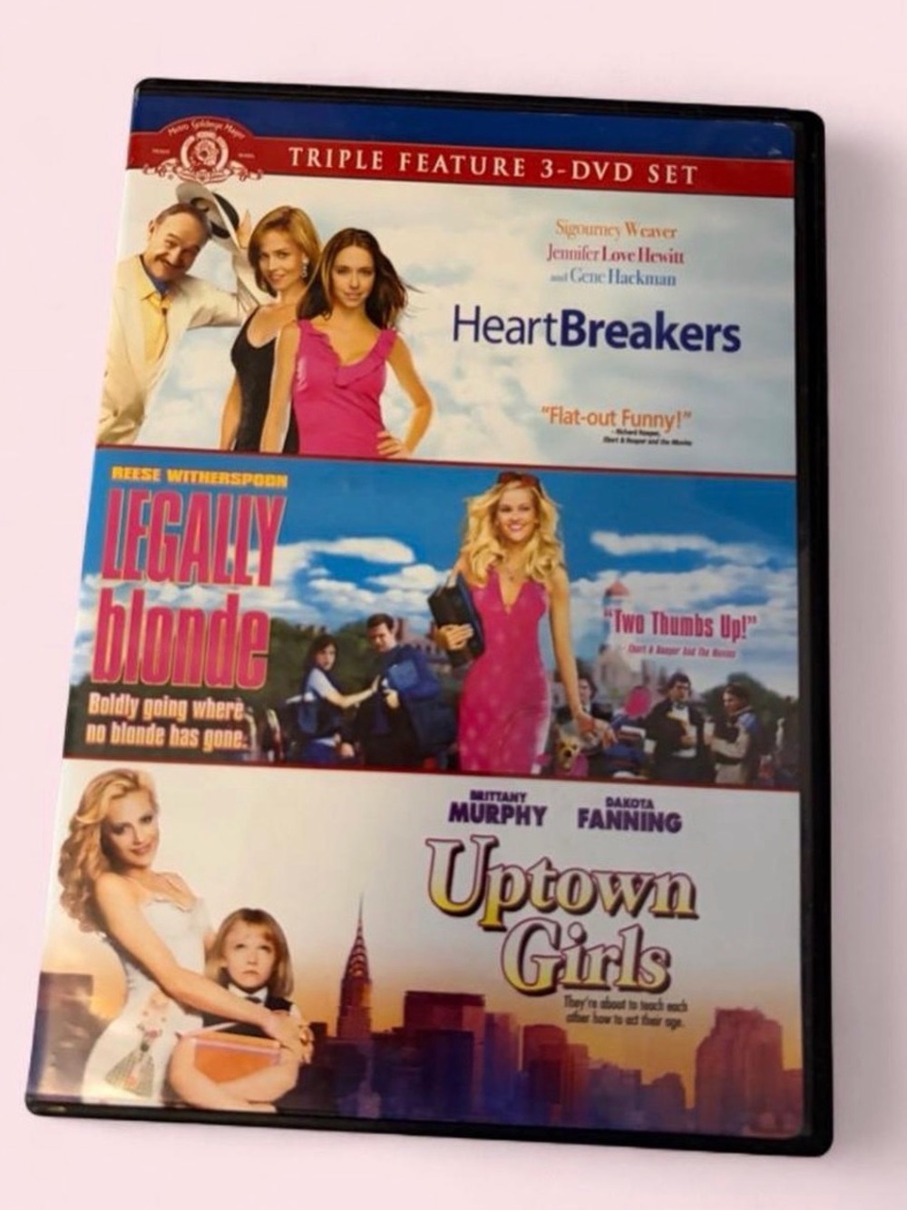 Heartbreakers, Legally Blonde, Uptown Girls DVD Set